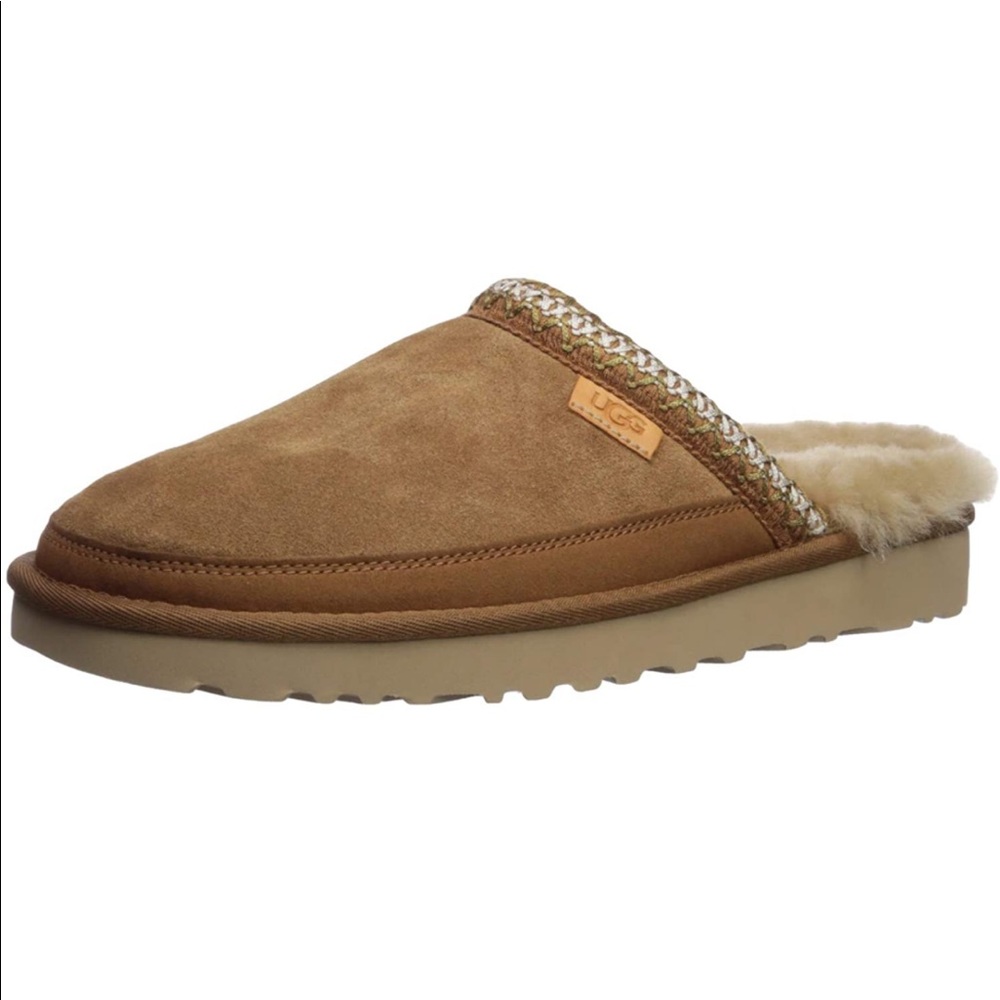 UGG TASMAN MENS CHESTNUT SLIP ON #7